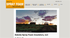 Desktop Screenshot of dakotafoam.com